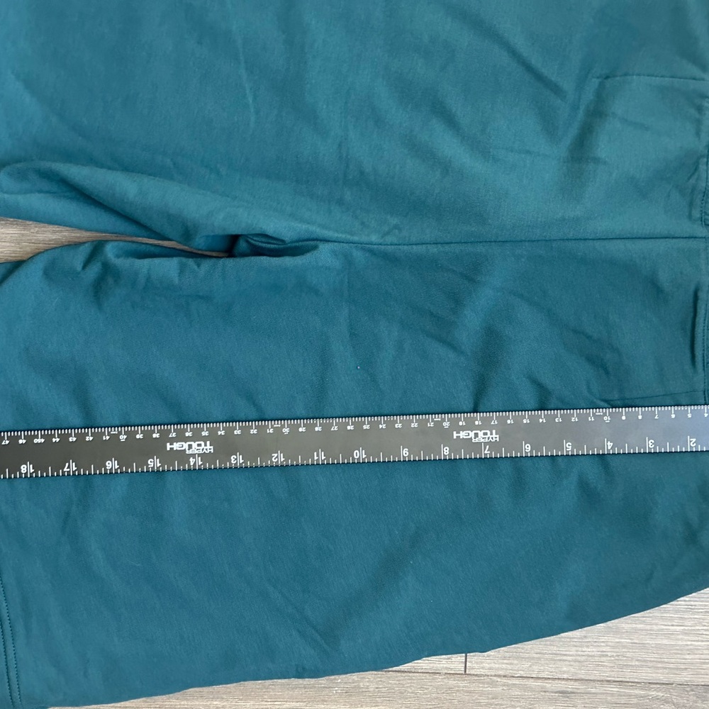 Pure Jill Affinity Pull On Shorts Teal Elastic Waist - Picture 9 of 10